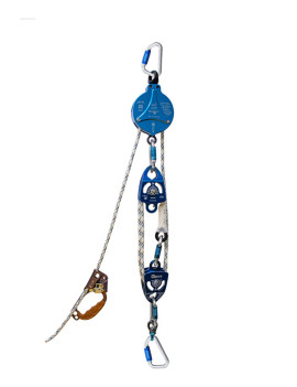 Flaschenzugsystem für Lasten und Rettung "Alf 5:1"