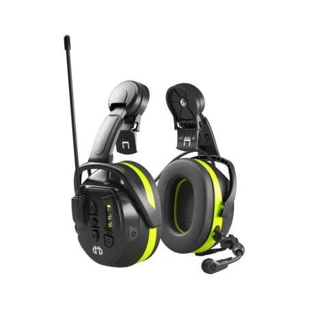 Headset und Gehörschützer mit integriertem Funkgerät "Irusecure Lokal"