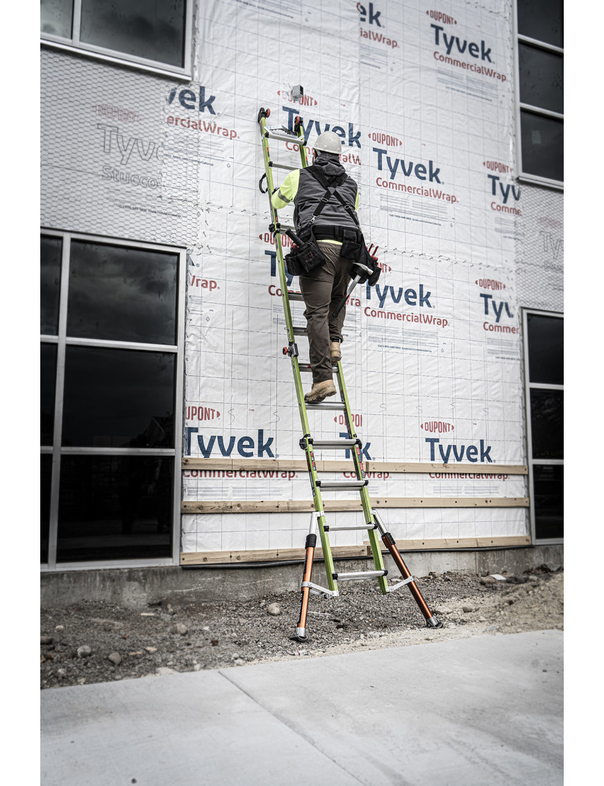 GIANT Teleskopische Mehrzweckleiter "Conquest Fiberglass"