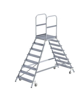 Profi-Plattformleiter - Doppelseitig