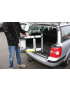 Professionelle Teleskopische Stufenleiter aus eloxiertem Aluminium